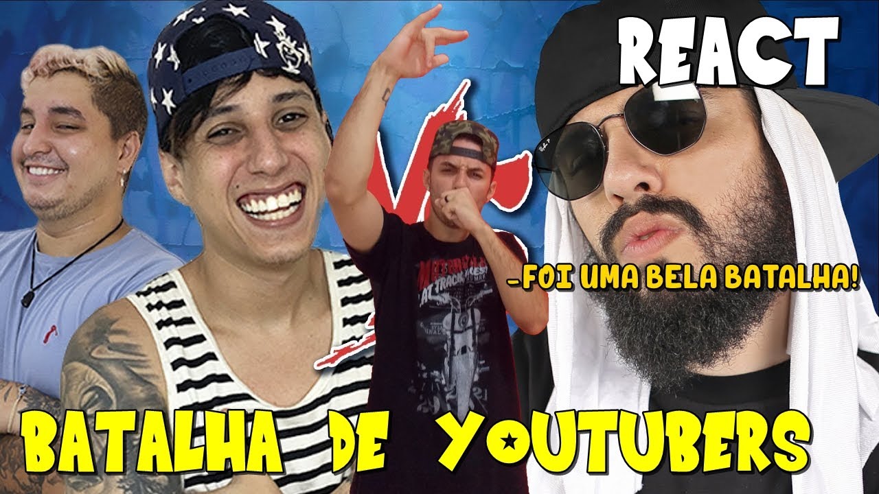 REACT - Maneirando Vs. Mussoumano - Batalha de Youtubers