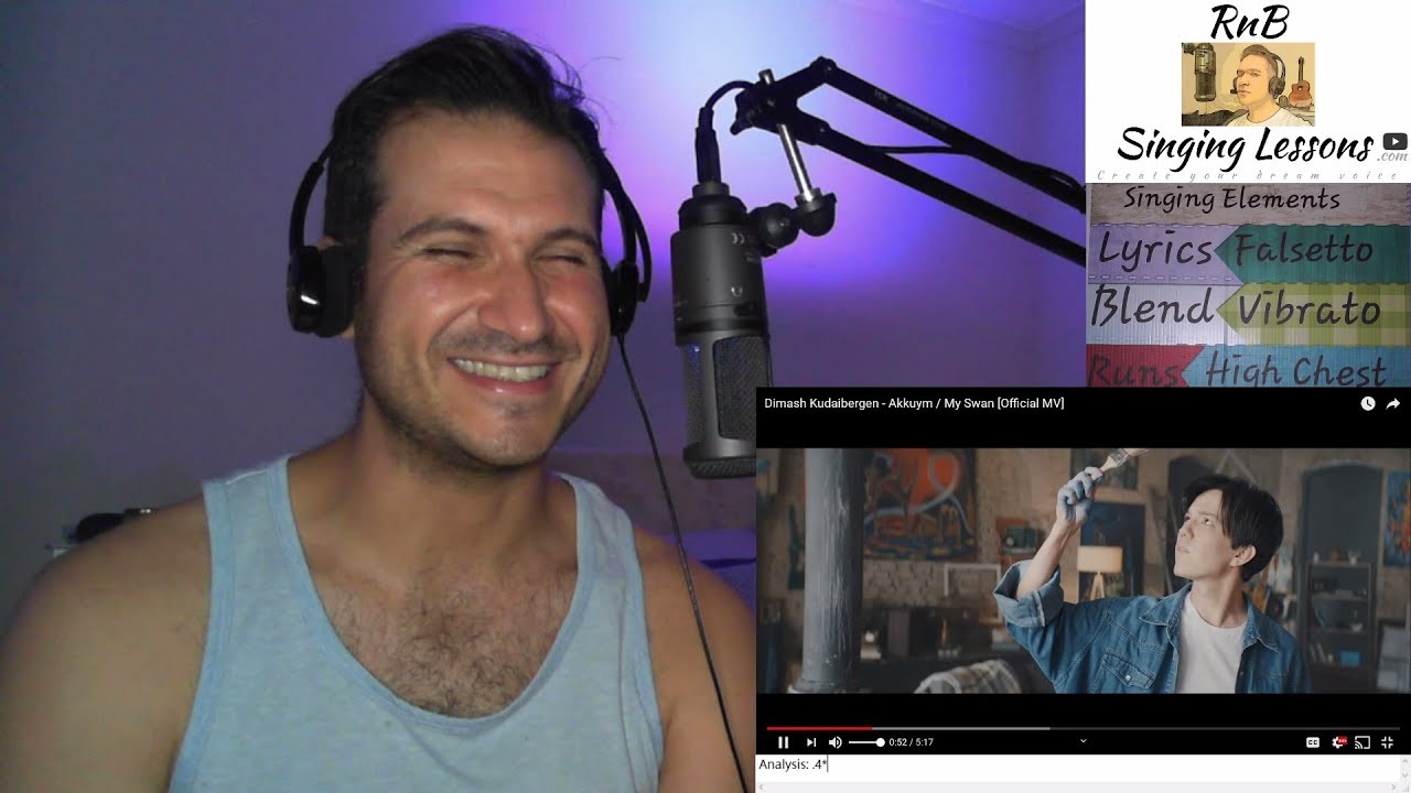 Coach Reaction - Dimash - Akkuym/My Swan