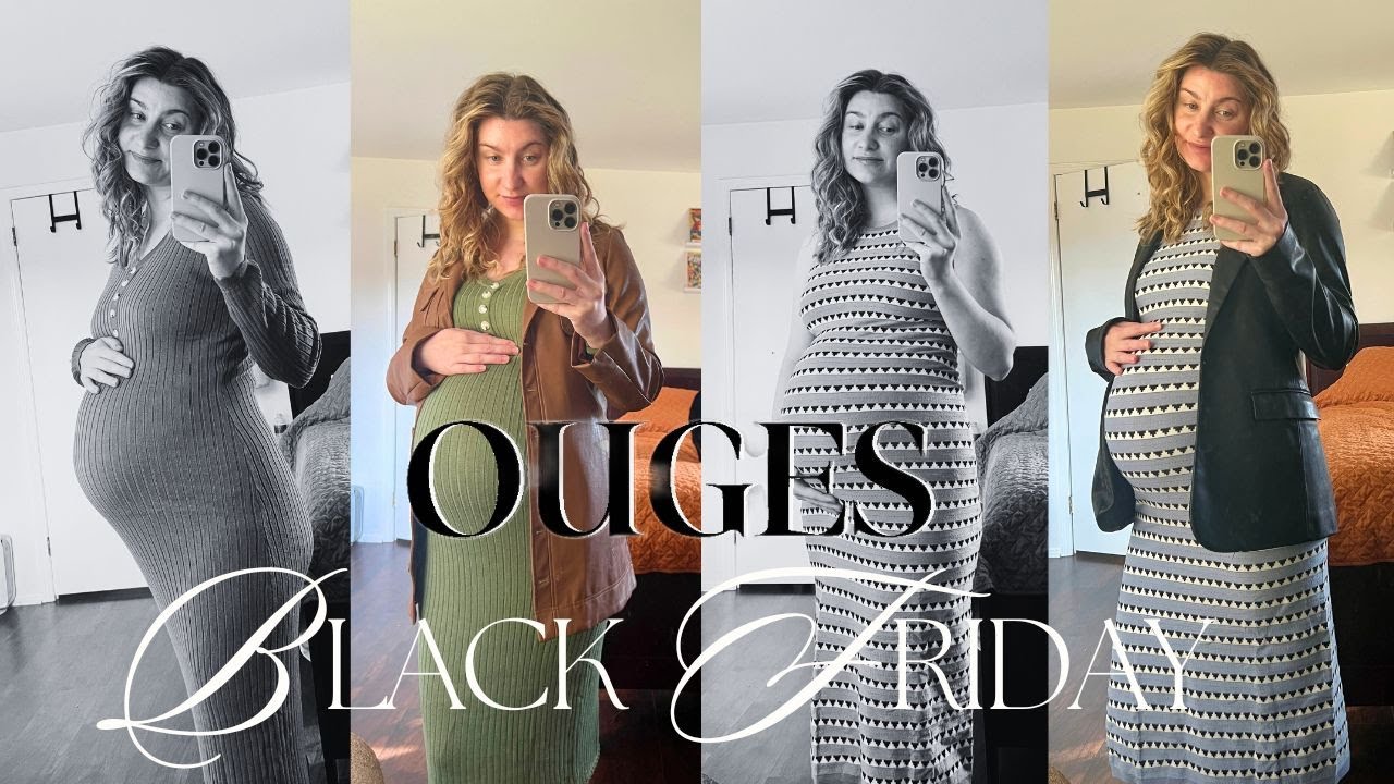 OUGES MATERNITY DRESS HAUL | BLACK FRIDAY SALE