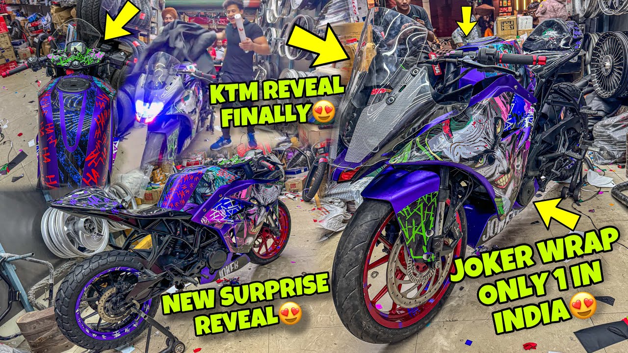 Surprise Reveal😍 Finally Ready hogai😍 Ktm Rc390 Best  Modification😍wow  Preparation for Ladakh Ride