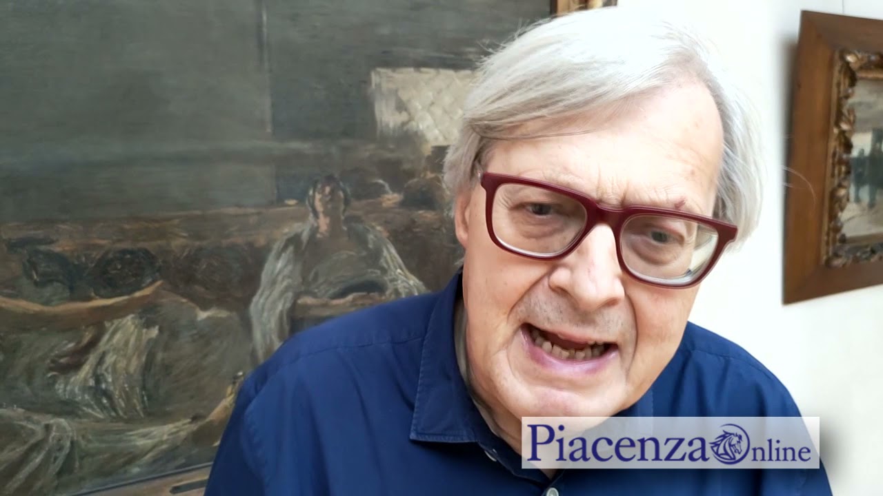 Sgarbi alla Galleria Ricci Oddi