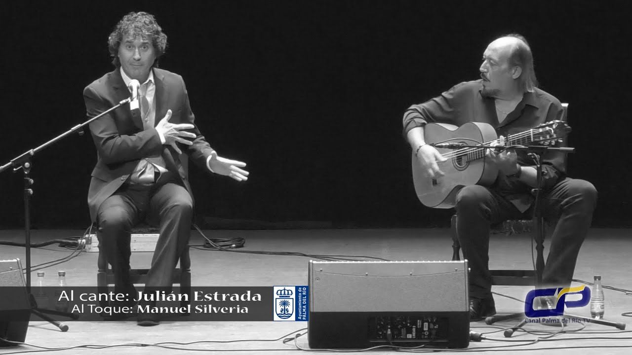 41 Semana Cultural Flamenca de Palma del Río Al cante: Julián Estrada y al toque Manuel Silveria.