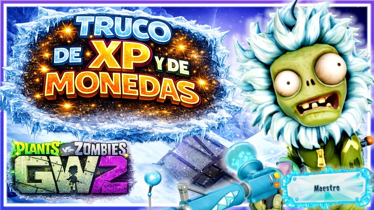 Sube a MAESTRO en MINUTOS 💥 (Truco XP + MILLONES de MONEDAS) | PvZ GW2