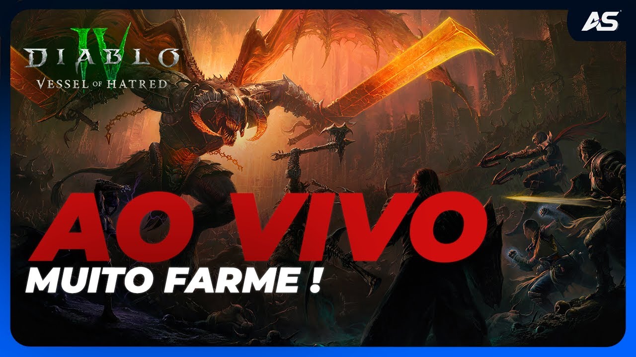 Diablo 4 VoH - ⚔️ Noite de Ca&ccedil;a: Farmando em Diablo! 🏆 | @avenger.supreme | @familiasupreme.com.br
