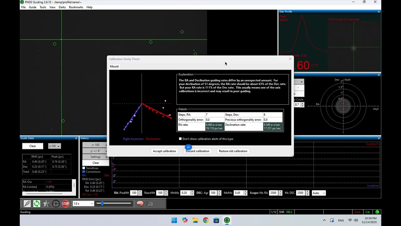 Best Practices for Guiding the MLAstro SAL-33 with PHD2