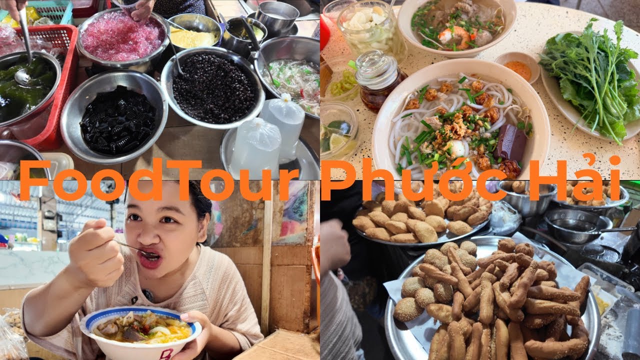 FOODTOUR Làng Chài Phước Hải P2 | Liên Kon Vlog