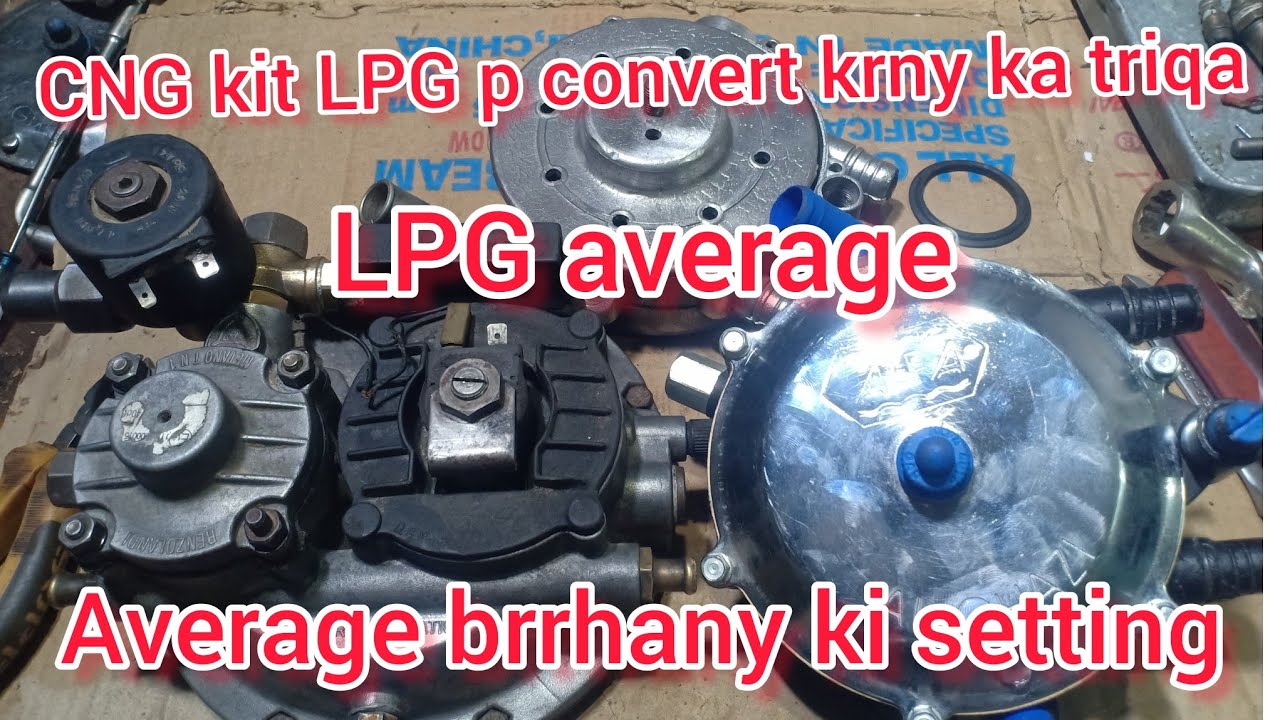 setting of CNG kit to convert it to LPG kit ,average setting,3 cylinder car average 25km per kg,LPG