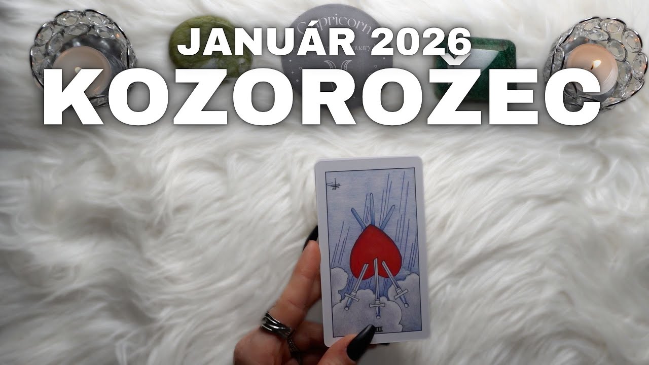 ♑️ KOZOROŽEC JANU&Aacute;R 2026 &mdash; Čo V&aacute;s čak&aacute; v l&aacute;ske, pr&aacute;ci a živote