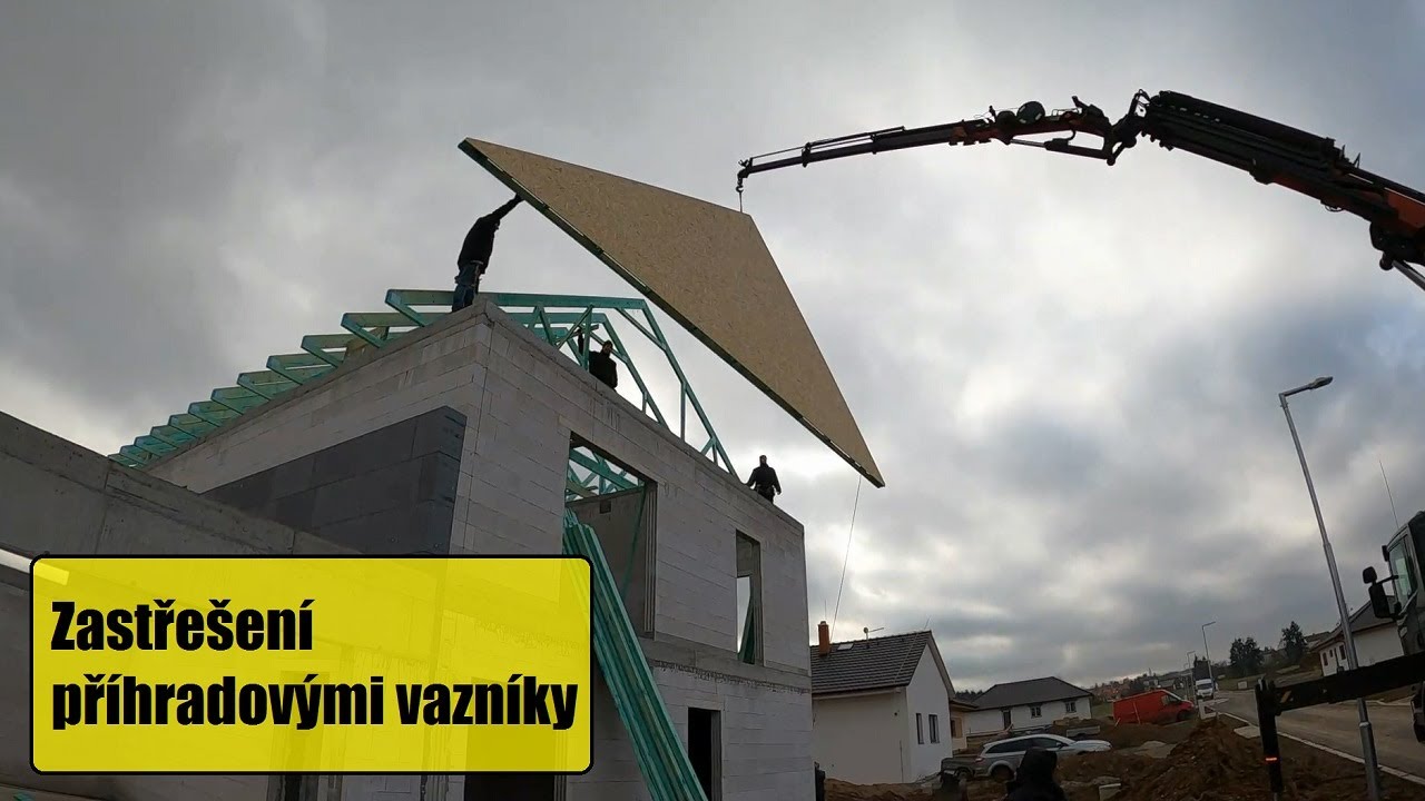 Zastřešení příhradovými vazníky