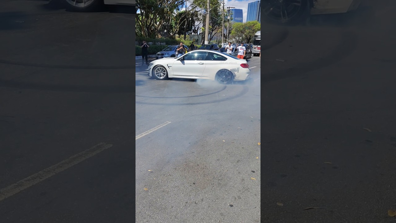 BMW M4 fazendo zerinho