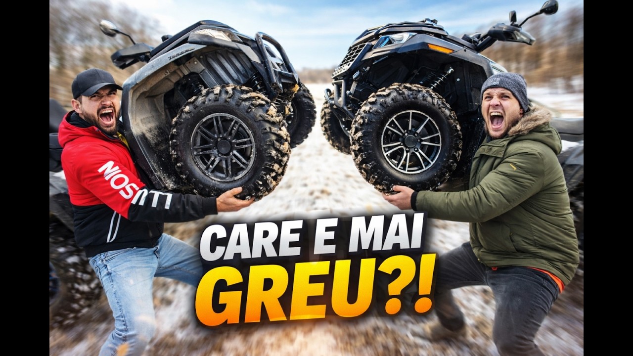 Care ATV e mai greu?