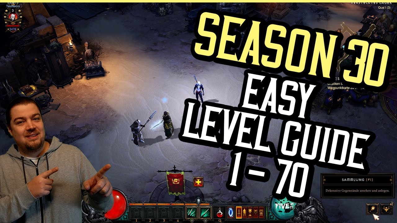 Diablo 3 - 1-70 Level Guide (ohne Challenge-Rift-Kästchen)