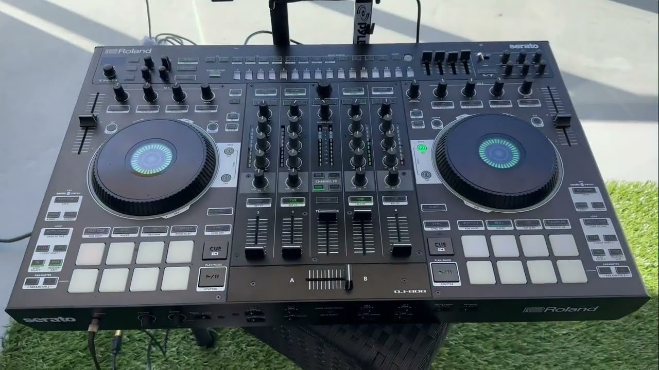 DJ ICE honest review Roland DJ 808 Serato DJ Controller