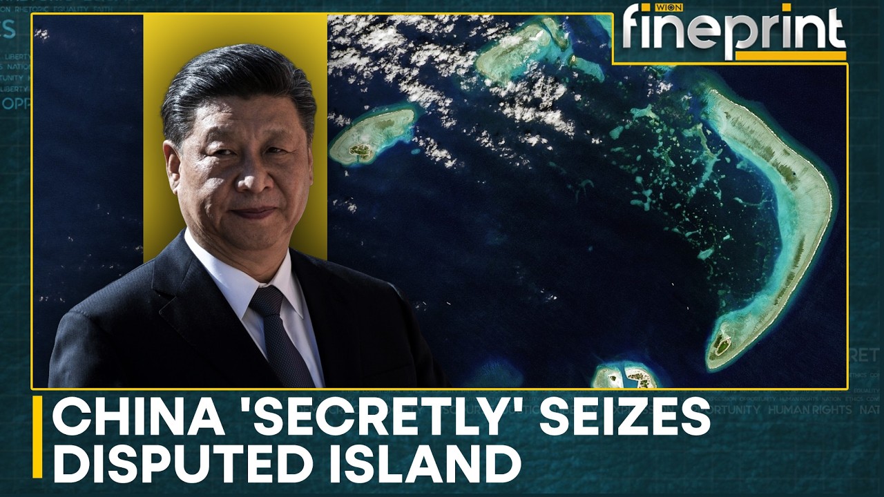 China &lsquo;Secretly&rsquo; Seizes Disputed Island: Military Base Built at Antelope Reef | WION Fineprint