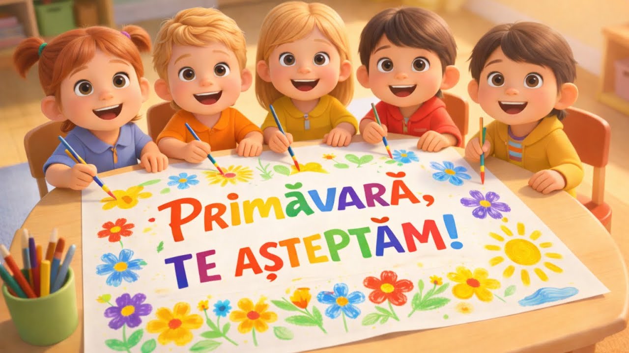 Primăvară, Te Așteptăm! 🌸 | Cântec pentru Copii | La Grădiniță