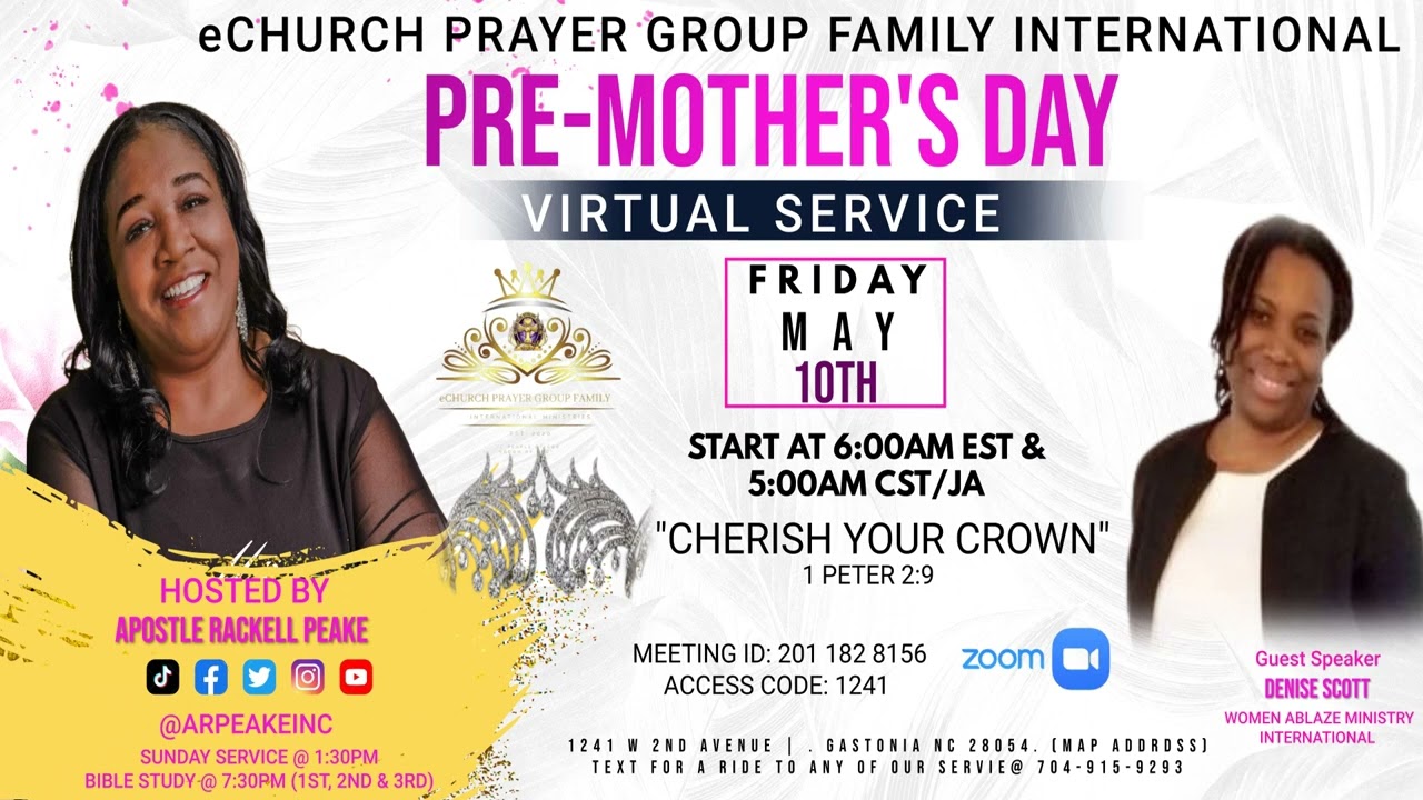 eChurch Prayer Group Family International Vision & Events 2024