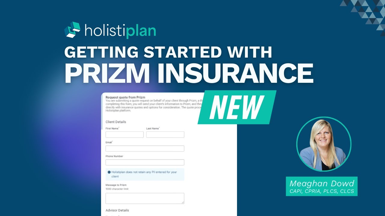 Getting Started with Prizm Insurance