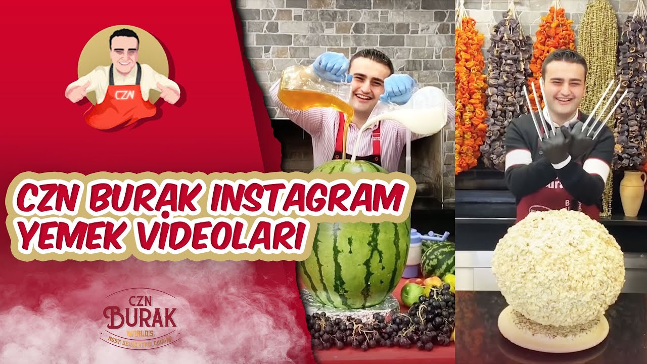CZN BURAK INSTAGRAM YEMEK VİDEOLARI 