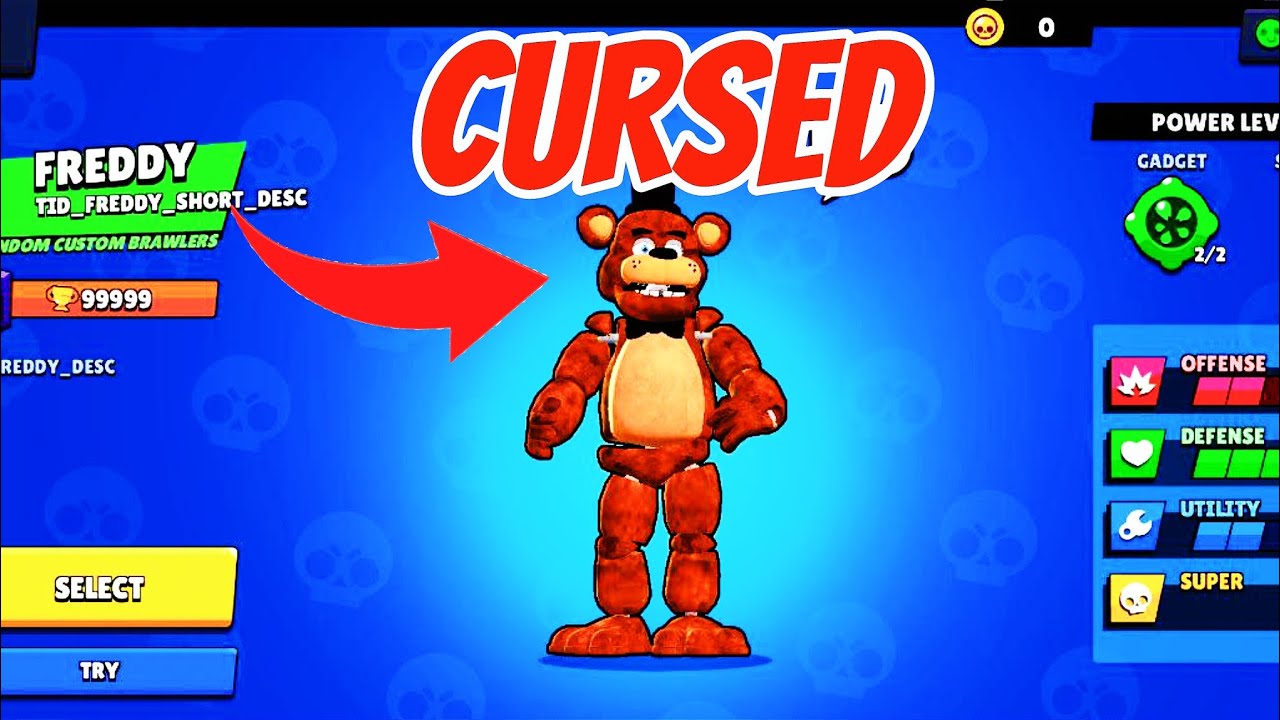 🥵CURSED skin Brawl Stars⭐
