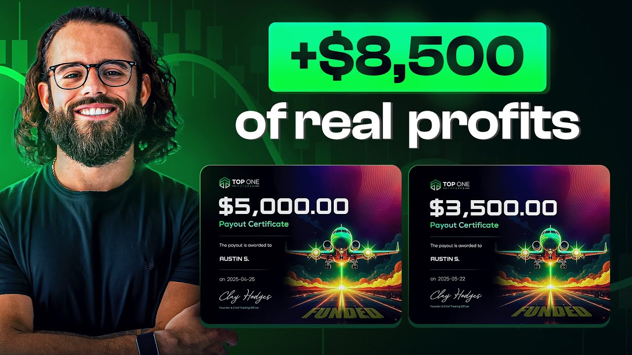 How I Made $8,500 Trading in 30 Days Trading With Top One Fututes