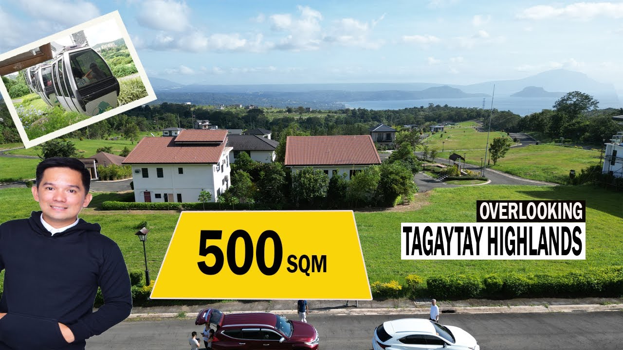Overlooking Lot For Sale Inside Tagaytay Highlands | SUPERB PROPERTY FOR SALE INSIDE HIGHLANDS A85