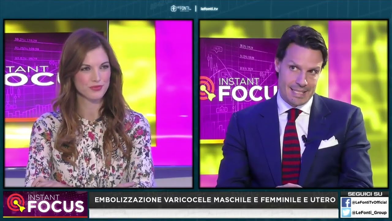 Instant Focus   Embolizzazione varicocele maschile e femminile e utero con il Dr Tommaso Lupattelli