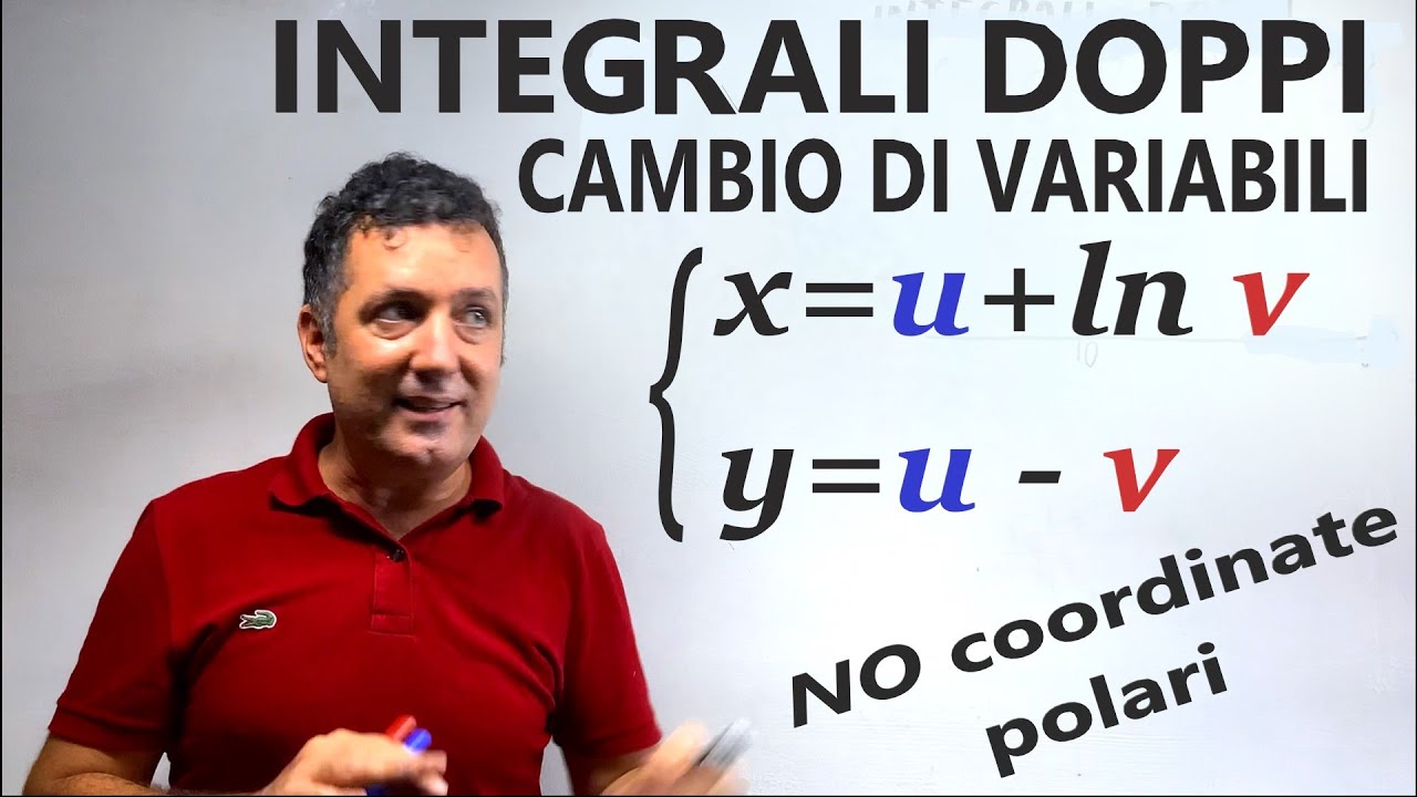 Integrali doppi-cambio di variabili (no coordinate polari)