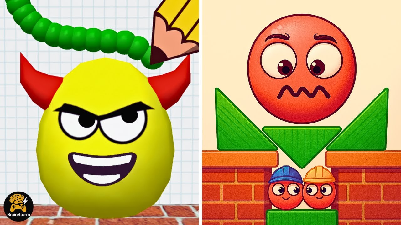 Draw To Smash vs Hide Ball - Max Gameplay | BrainStorm EP-0884