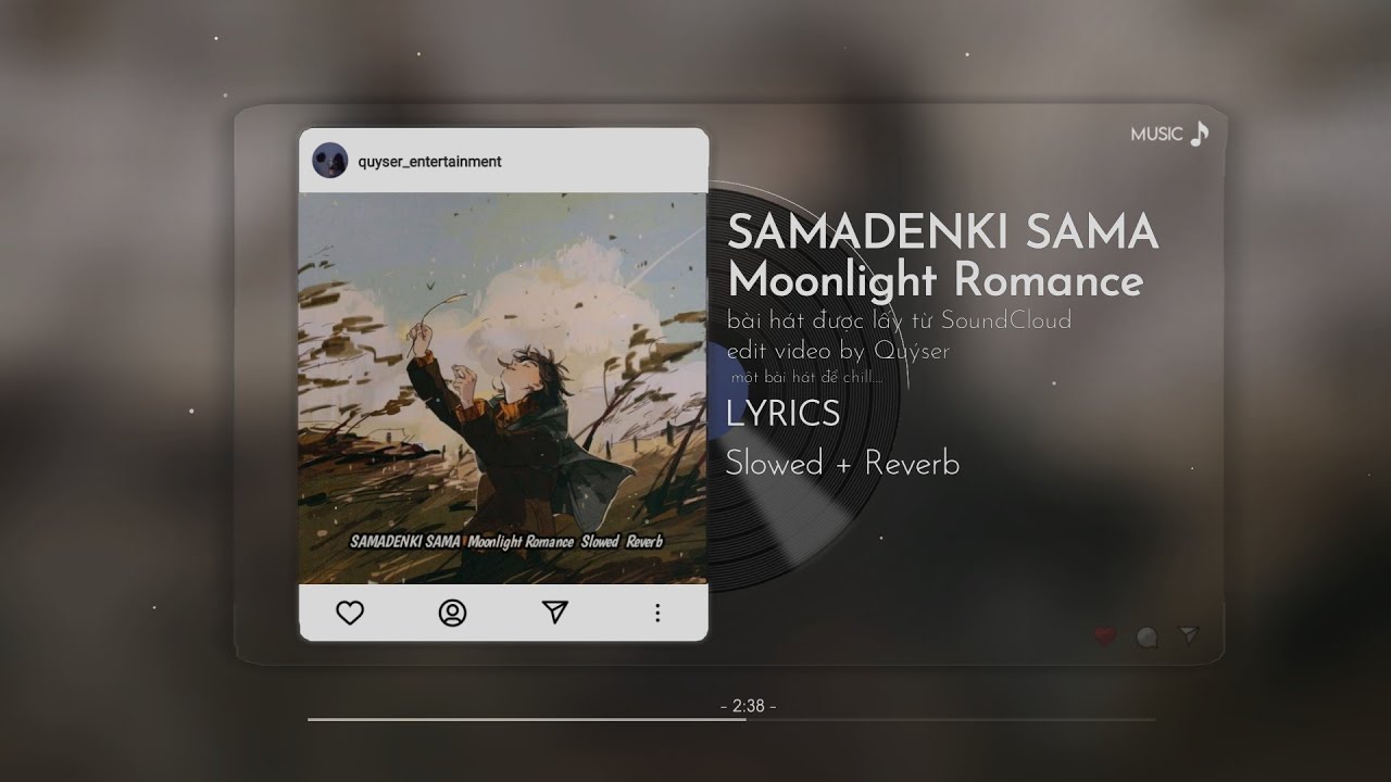 SAMA(DENKI SAMA) - Moonlight Romance | (Slowed & Reverb)