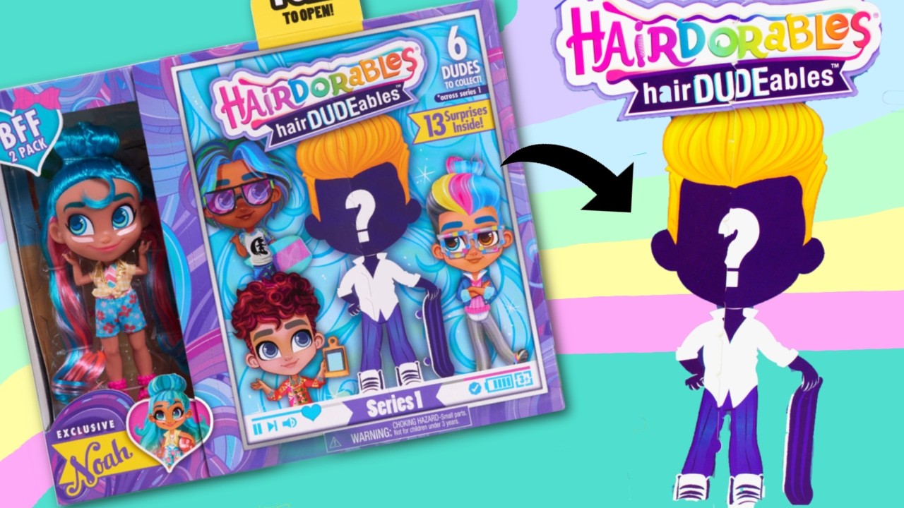 Куклы Hairdorables HairDUDEables для мальчиков + эксклюзивные куклы-подружки BFF