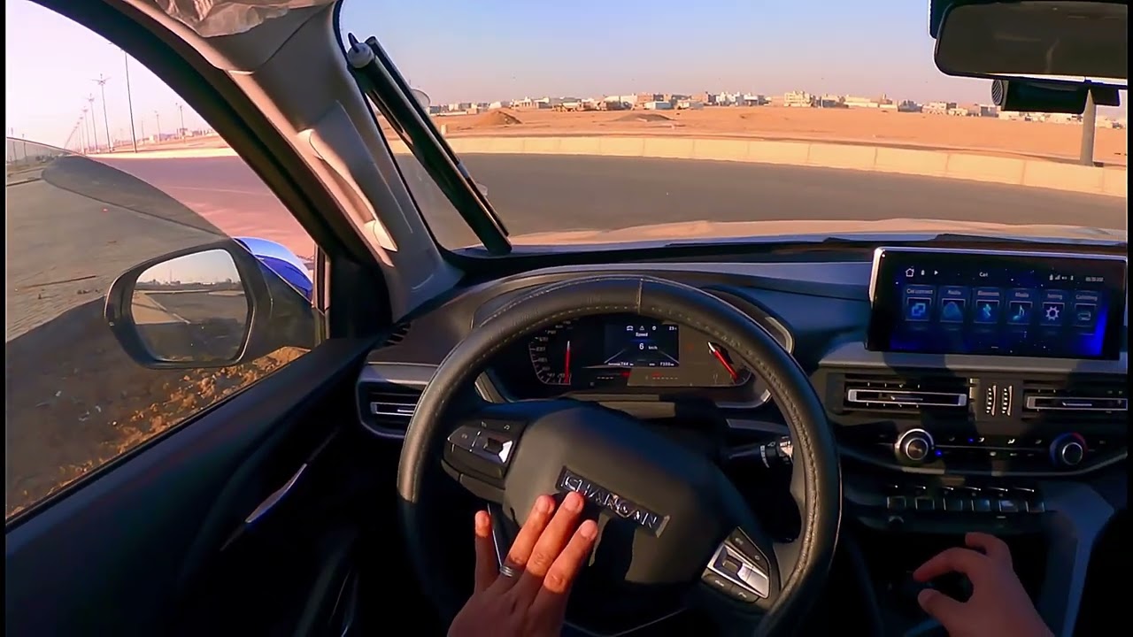 تجربة قيادة شانجان هنتر 2022 ----(صوت محيطي ) #changan #pickup