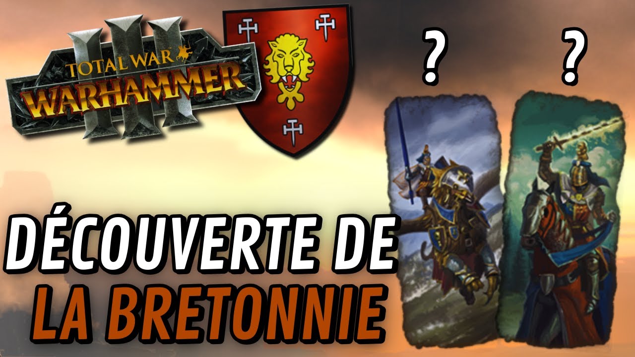 Découverte de la BRETONNIE ! Je suis le PIRE PALADIN ! (Total War: Warhammer 3)