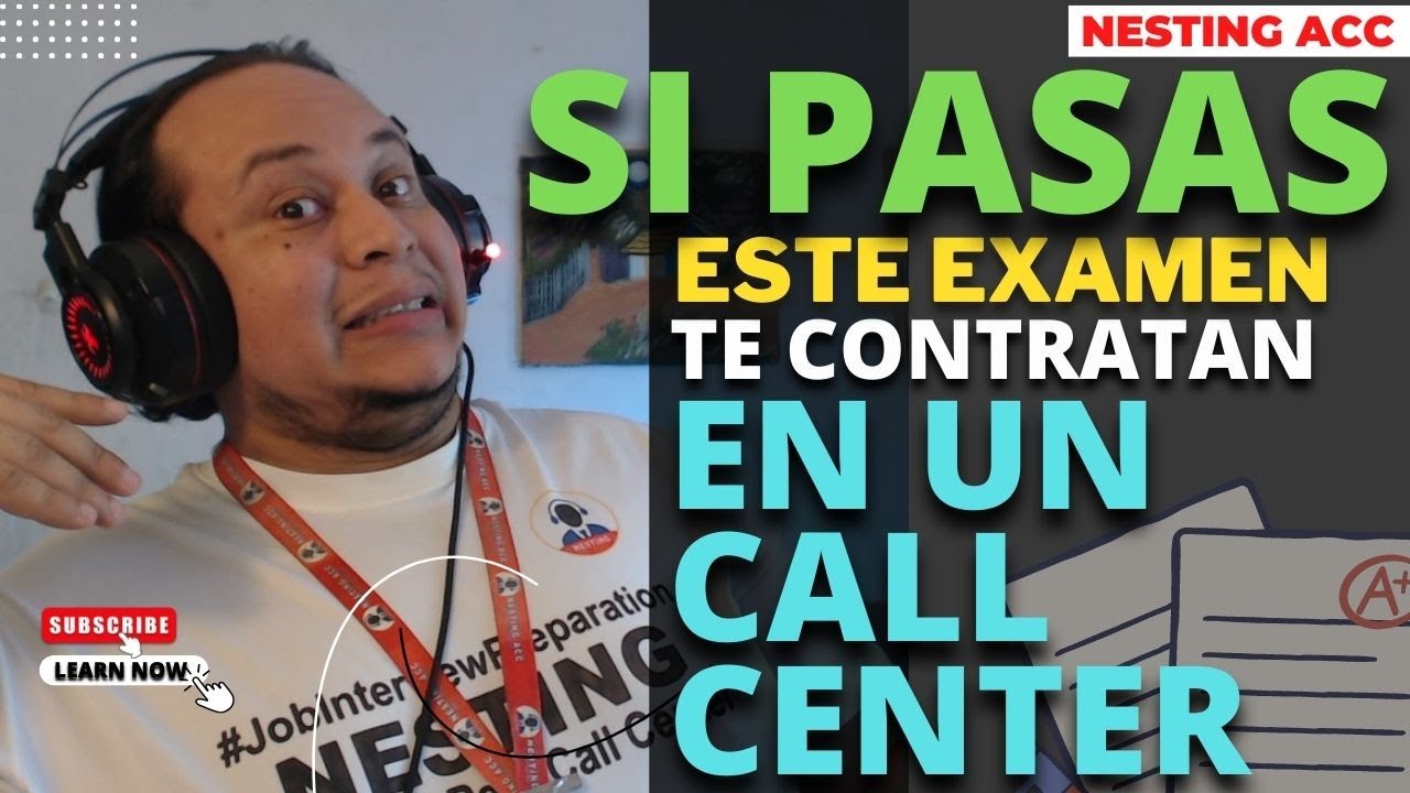 TEST PARA CALL CENTER | Si pasas TE contratan INMEDIATAMENTE😎😎