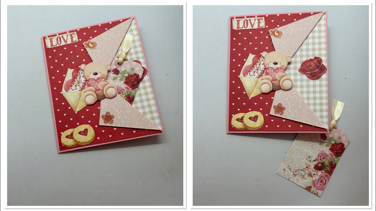 TUTO carte originale tout en douceur&hellip;