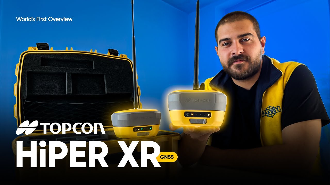 TOPCON HiPER XR GNSS DETAYLI İNCELEME | Paksoy Teknik Hizmetler