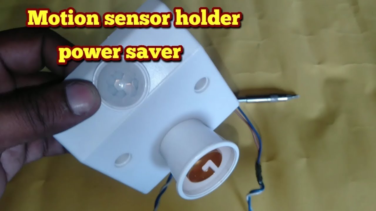 Motion sensor holder | unboxing and how to use ??