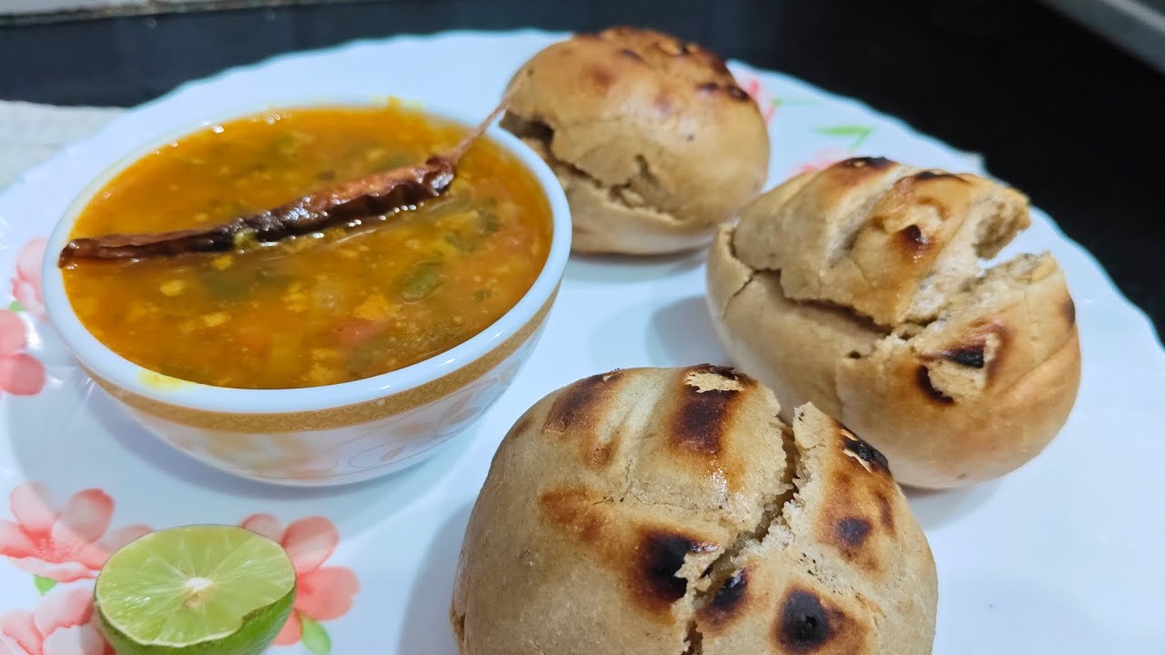 Rajasthan ki recipe daal bati 🤤🥰 রাজস্থানের রেসিপি 🤤🥰