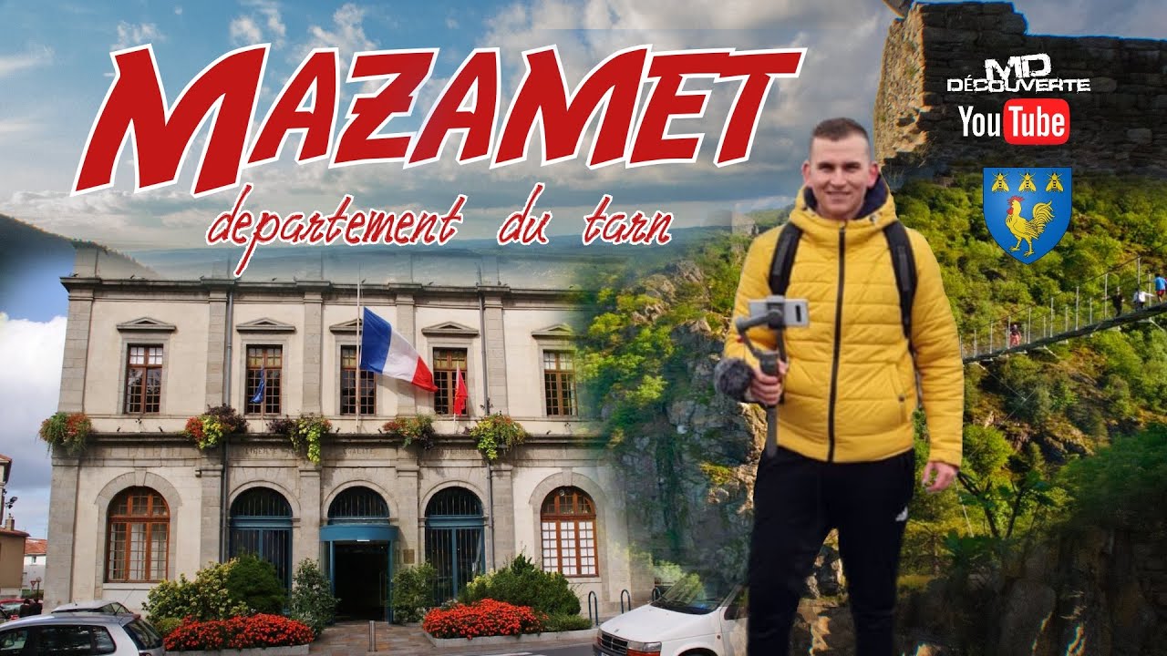 Vlog D&eacute;couverte de la Ville de Mazamet France 4k