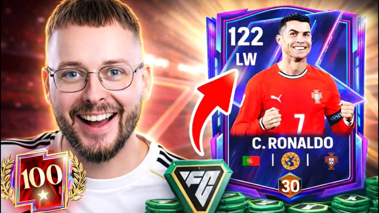122 OVR Flashback Ronaldo is Actually UNFAIR 🐐🇵🇹🔥 | FC Mobile Gameplay