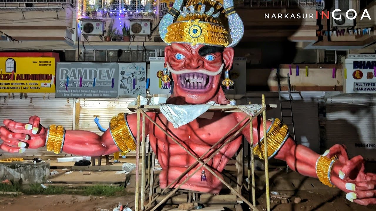 Day before Narkasur | Narkasur in goa | Narkasur 2023 #narkasuringoa #narkasur