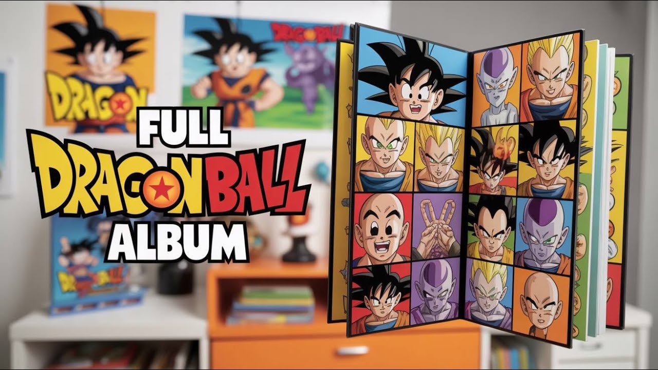 ¡Llenando el álbum Dragon Ball universal!