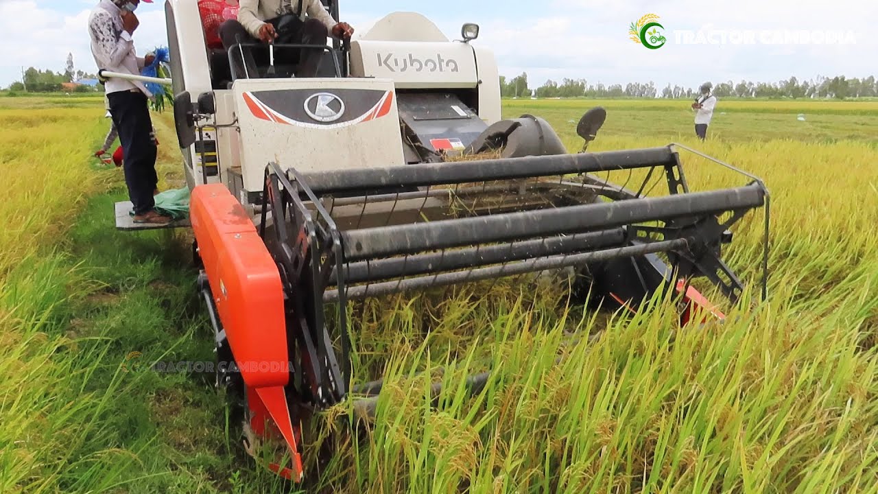 New Model Kubota Harvester Machine | Rice Harvest 2021 | Best Agriculture Farming Equipment