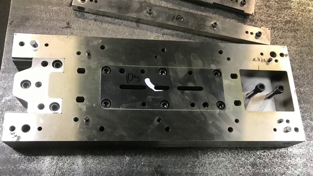 Wire EDM making components for die