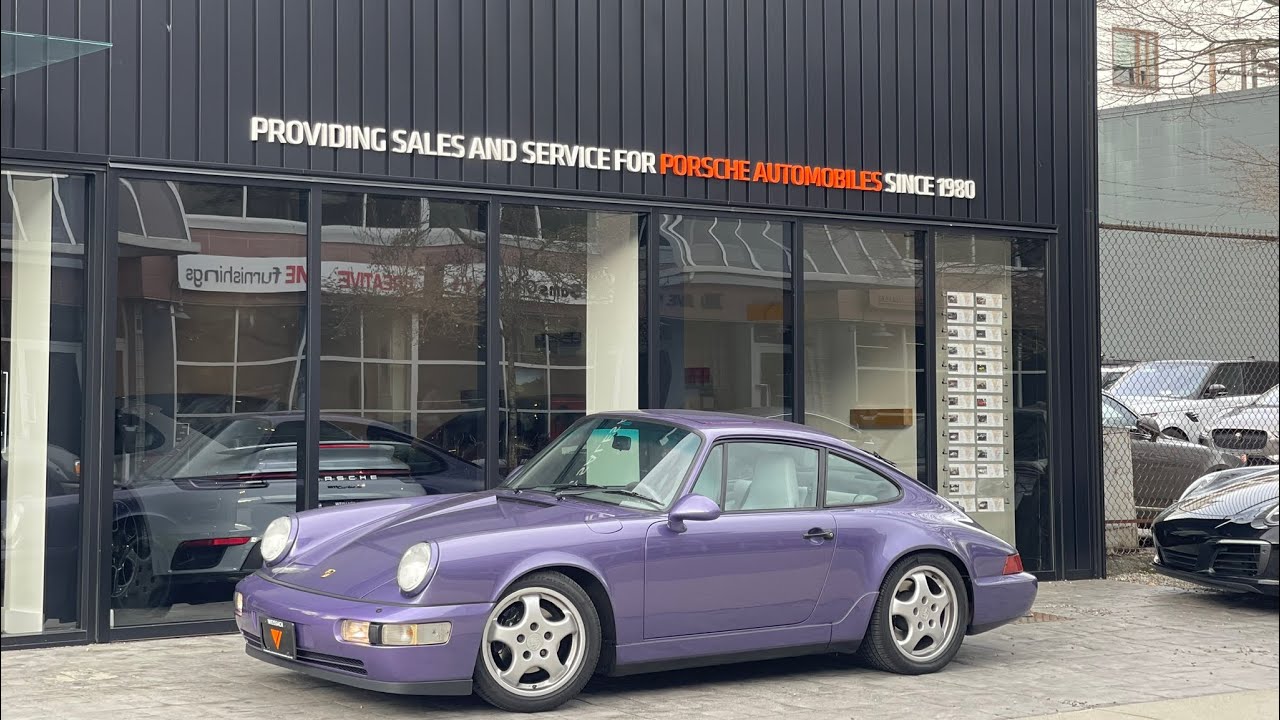 1992 Porsche 911 (964) Carrera Coupe For Sale at Weissach with Mike Jones WalkArounrd