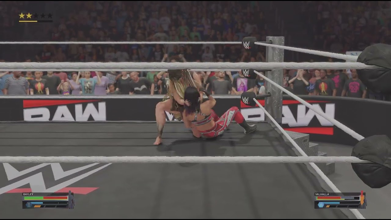 WWE 2K25_ BayLeY vs VaLHaLLa  !!!!
