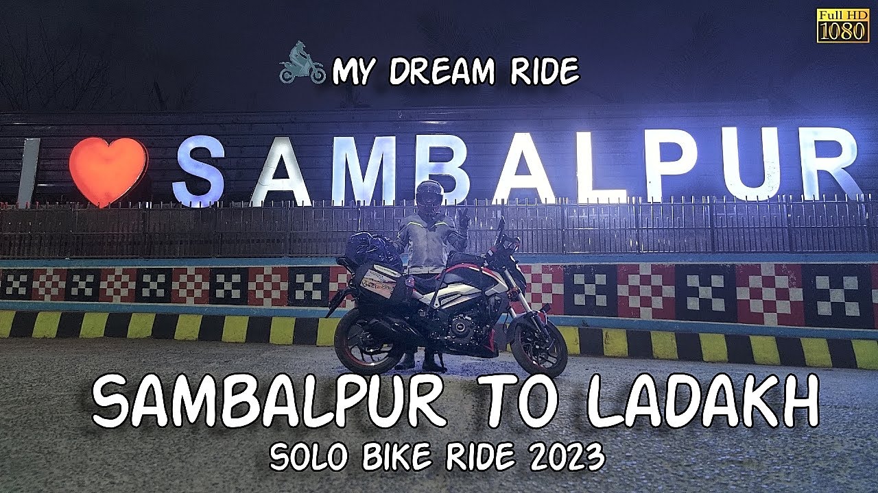 Sambalpur to Ladakh | Ep -1 | Ladakh Road Trip 2023 Solo | Sambalpur to Katni Ep -1