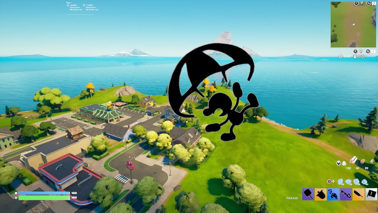 Mr. Game & Watch In Fortnite!
