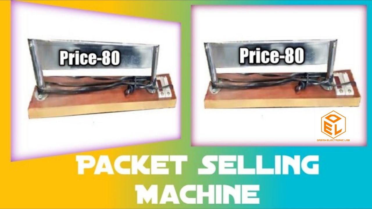 Mini heat sealing machine || Packet selling machines home made