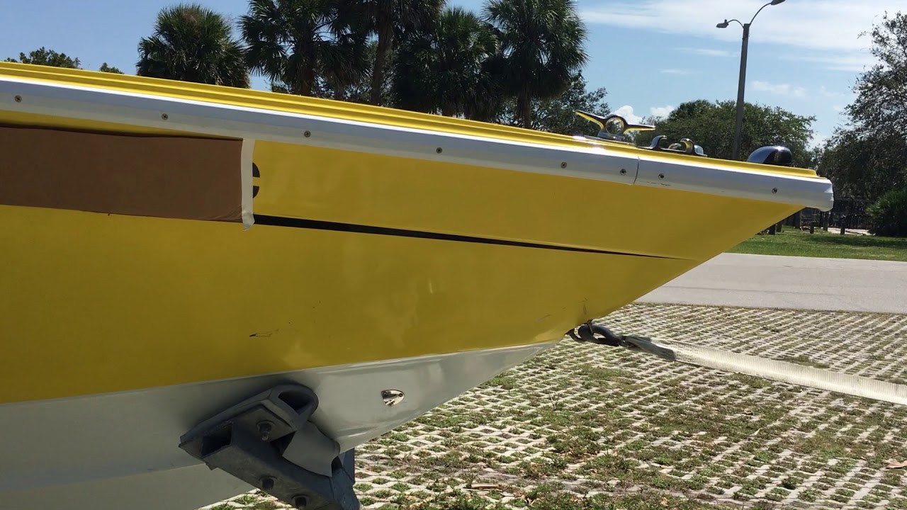 1980 30' VELOCITY SPEED BOAT TWIN 502 MPI MAGS