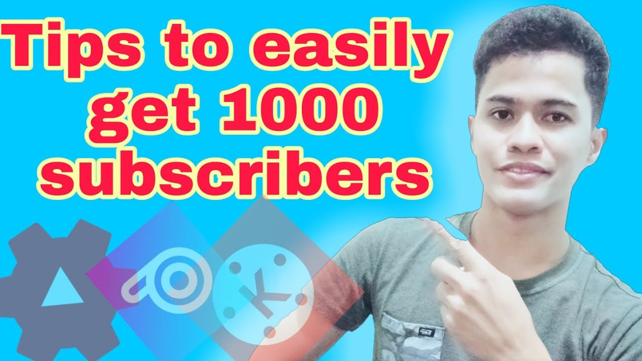 Tips to easily get 1000 subscribers| Reben Mediana